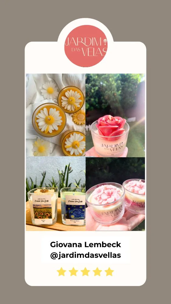 Student testimonial · Giovana Lembeck, Jardim das Velas